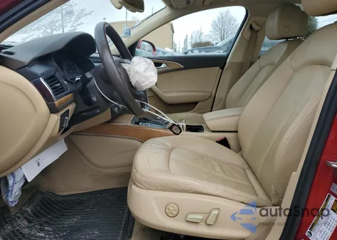 2013 Audi A6 Premium Plus from USA, damaged, VIN WAUGGAFC1DN034732